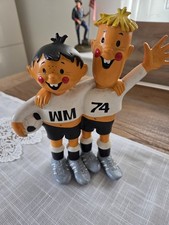 Maskottchen WM 74 Tip und Tap, ca. 23 cm.