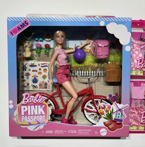 Barbie pink passport holland - barbie,