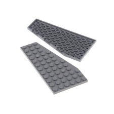 2x Lego Flügel Platte 12x6