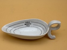 Antike Porzellan Dosierschale Apotheke Table Dessert Tea England 1880-1910 Rar