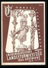 Künstler-AK Göttingen, Niedersächsisches Landesturnfest 1955 1955 