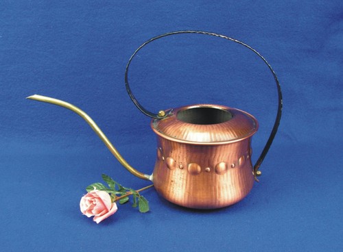 Vintage kupfer gießkanne - vintage,