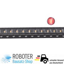 100 SMD LEDs 0603 Rot