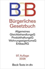 Bürgerliches Gesetzbuch mit