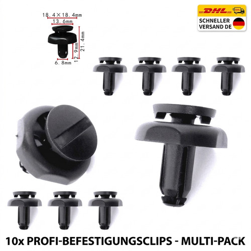 Befestigungs clip für - x,
