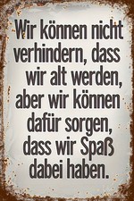 Retro Blechschild 30 x 20 cm