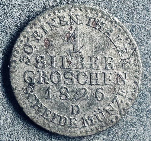 Silbergroschen 1826 d - ,