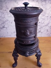Rosieres B 1  Französischer Gusseisen Ofen antik