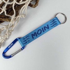 Schlüsselband 18cm blau
