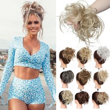 Messy Bun Haar Teil Echthaar