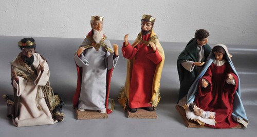 Krippenfiguren wachs - krippenfiguren,
