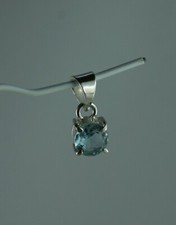 kleiner Silber Anhänger mit Edelstein  verschiedene Steine Topas Citrin Peridot