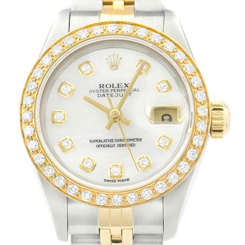 Rolex damen datejust 69173 - rolex,