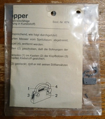 Graupner 674 stopper neu ovp - stopper, neu/ovp