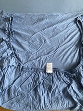 Spannbettlaken 140 x 200 cm, blau