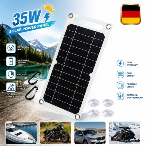 Solarpanel 35w usb - solarpanel,