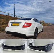 STOßSTANGE HINTEN LACKIERT IN WUNSCHFARBE für Mercedes C W204/C204 AMG Styling