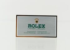 Rolex "Yacht - Master" Aufstellschild 8,5x4,5cm 