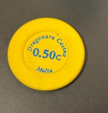 Spielbank Dragonara Casino Malta * 0,50€ Poker Casino Chip Jeton * Casino Malta