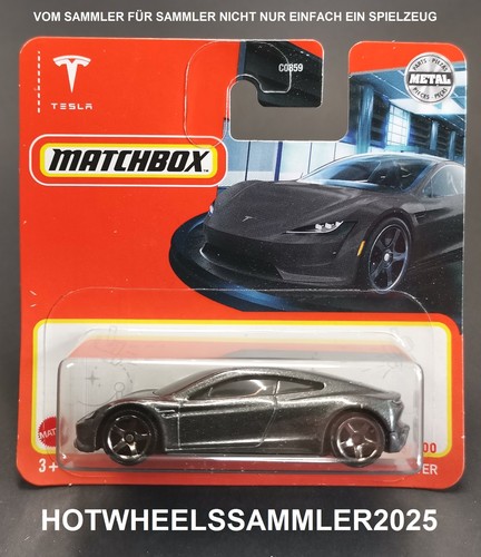 Matchbox tesla roadster - matchbox, roadster"