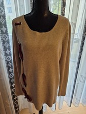 ELEGANTER PULLOVER BEIGE GR 48