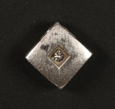 schöner 950er Platin Anhänger mit Brillant 0,09ct