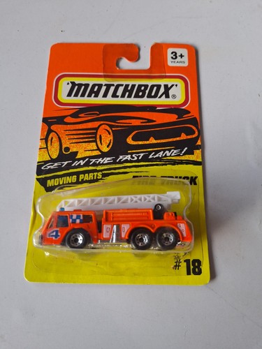 Matchbox fire truck - fire,