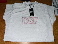 Frottee Kleid - Mini Kleid von DEF - Neu - XS