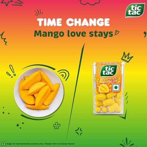 Tic tac mango geschmack - tic, mango-geschmack
