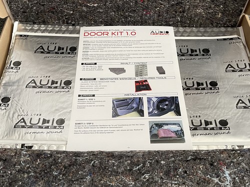Audio system door kit - audio,