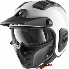 Shark X-Drak Blank Jethelm Motorradhelm  weiß Gr.XS von BikerWorld !! SALE !!