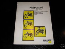 Reparaturanleitung Kawasaki 100 / 125 / 175 ccm Cross Dirt Bike von 1973