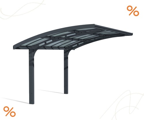 Palram canopia alu carport - alu,