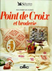 Point croix broderies - croix, et