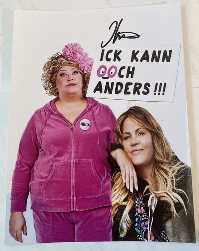 Ilka bessin autogrammfoto - ilka,