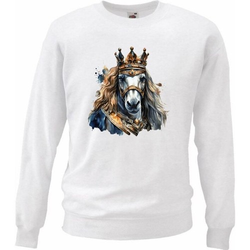 Sweatshirt sweater pferde - sweatshirt,