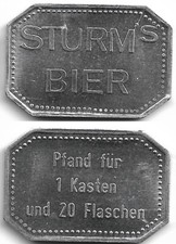 Beer Brand Coburg Sturm's Beer