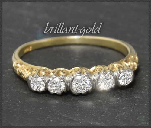 Antiker diamant ring 50ct - diamant, 0,50ct
