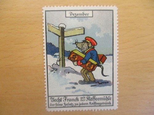 Reklamemarke aecht - -,