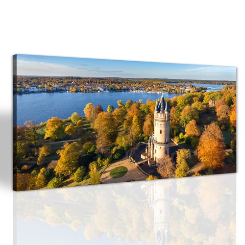 Herbstliche burg landschaft - herbstliche,