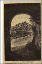 BLANKENBURG ~1910/20 Regenstein Burg Raubgrafentunnel alte Postkarte