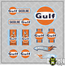Gulf Racing Aufkleber Set 11