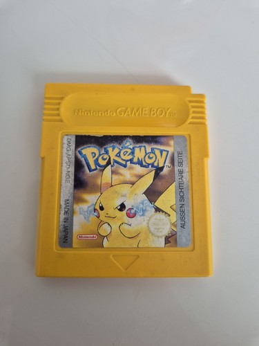 Pokemon gelbe edition gameboy - edition,