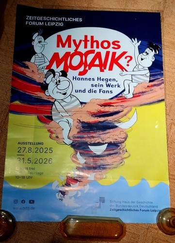 Ausstellungsplakat mosaik ddr - mosaik,