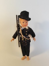Celluloid Puppe AJ gemarkt Schornsteinfeger Essenkehrer Glückbringer um 1940