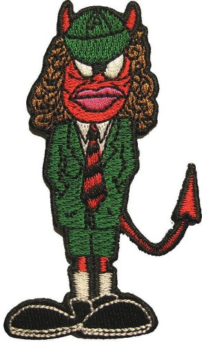 Aufbügler embroidery - ac/dc,