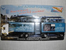 Werbetruck Aral-Autohof-Truckstop MB Actros LKW + Hänger