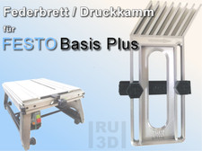 Federbrett Druckkamm für f