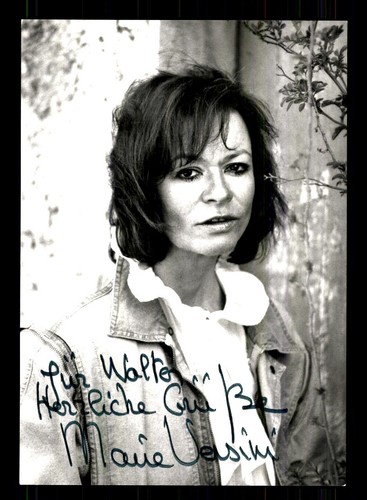 Marie versini autogrammkarte - versini,