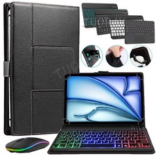 Hülle für Lenovo Tab 10.1'' 2025 TB-311FU/311XU Bluetooth QWERTZ Tastatur Maus